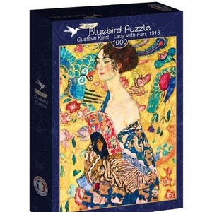 Puzzle 1000 Kobieta z wachlarzem, Gustave Klimt