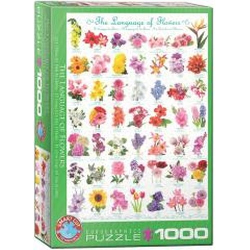 Puzzle 1000 Kolekcja kwiatów