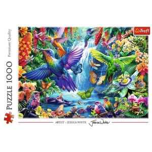 Puzzle 1000 Kolibry w tropikach 10880