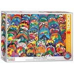 Puzzle 1000 Kolory świata, Meksykańskie talerze