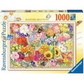 Puzzle 1000 Kwitnące kwiaty