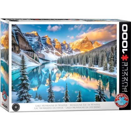 Puzzle 1000 Lake Morraine in Winter 6000-6101