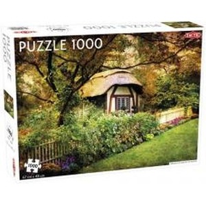 Puzzle 1000 Landscape English Cottage in the Woods