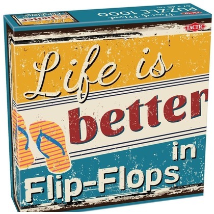 Puzzle 1000 Lovers Flip-Flops