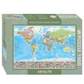 Puzzle 1000 - Mapa polityczna świata