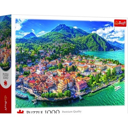 Puzzle 1000 Menaggio nad jeziorem Como TREFL