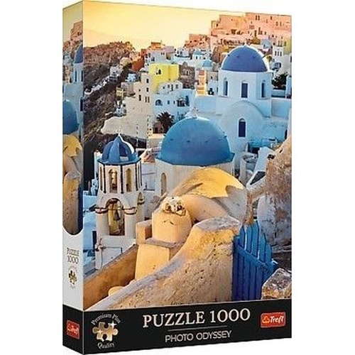 Puzzle 1000 Miasteczko Oia, Santorini TREFL