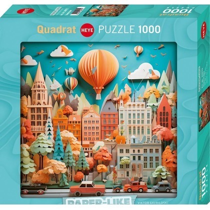 Puzzle 1000 Miasto z papieru, Victor Gavrilovski