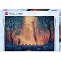 Puzzle 1000 Mistyczny świat, Marsz przez las