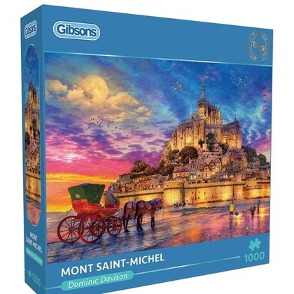 Puzzle 1000 Mont Saint-Michel, Francja