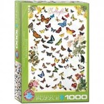 Puzzle 1000 Motyle