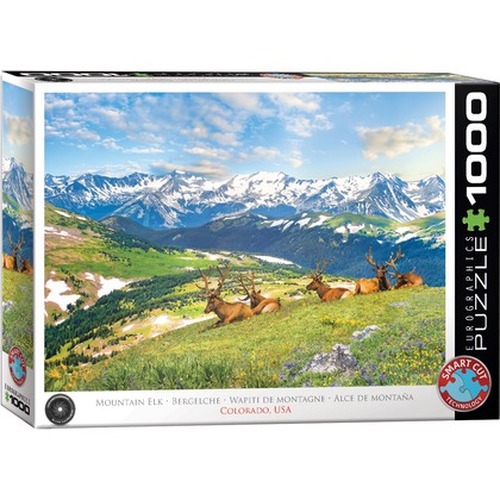 Puzzle 1000 Mountain Elks 6000-5705