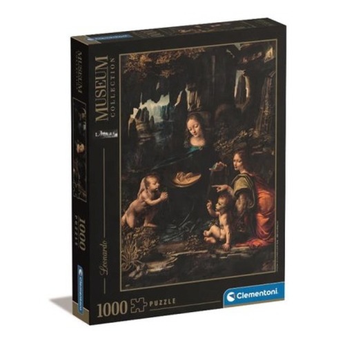 Puzzle 1000 museum Leonardo The Virgin of the Rocks 39767