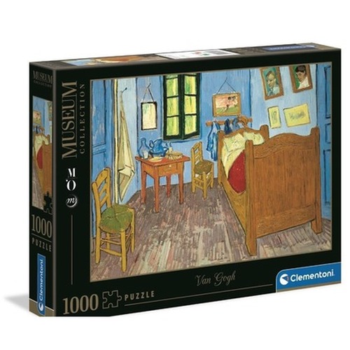 Puzzle 1000 Museum Van Gogh: Bedroom in Arles