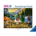 Puzzle 1000 Na kempingu