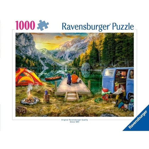 Puzzle 1000 Na kempingu