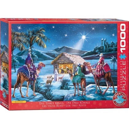 Puzzle 1000 Nativity-Three Kings Macneil 6000-6002