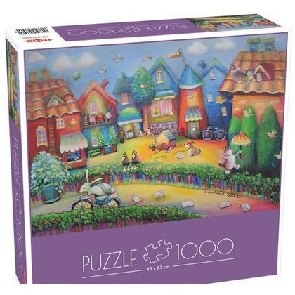 Puzzle 1000 Nokkala: Kaupunki