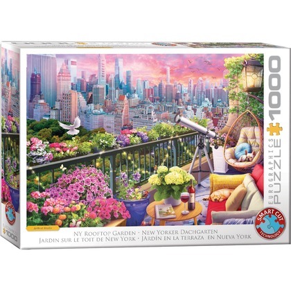 Puzzle 1000 NY Rooftop Garden 6000-6161