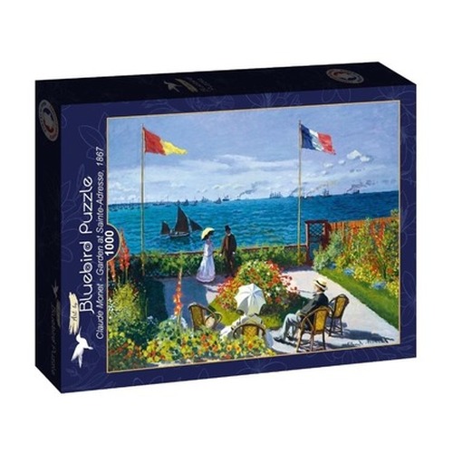 Puzzle 1000 Ogród z widokiem na morze Claude Monet