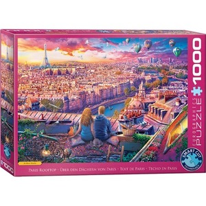 Puzzle 1000 Paris Rooftop 6000-5886