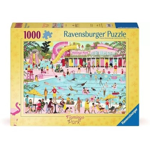 Puzzle 1000 Park Flamingo