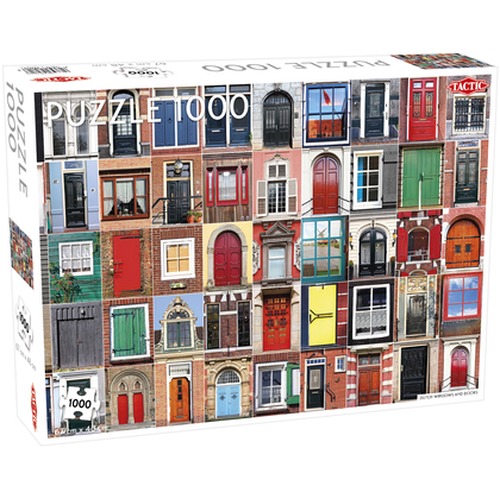 Puzzle 1000 Patterns Dutch Windows and Doors
