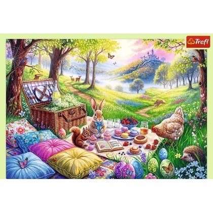 Puzzle 1000 Piknik na łące TREFL