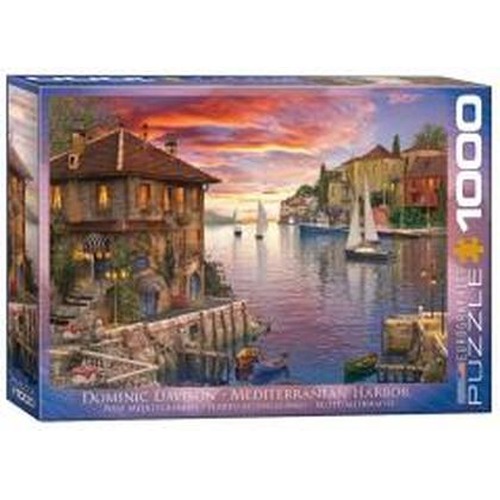 Puzzle 1000 Port śródziemnomorski