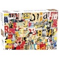 Puzzle 1000 Poster Collage Pattern