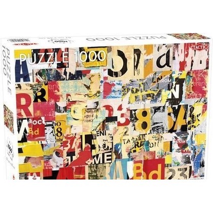 Puzzle 1000 Poster Collage Pattern