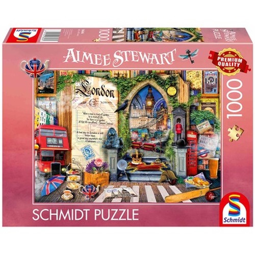 Puzzle 1000 PQ Aimee Stewart Wspomnienia z Londynu 113653