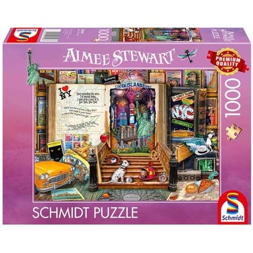 Puzzle 1000 PQ Aimee Stewart Wspomnienia z nowego Jorku 113651