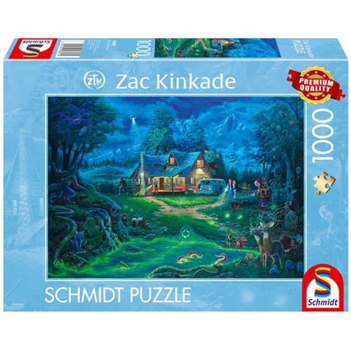Puzzle 1000 PQ Zac Kinkade Nawiedzony dom 113658