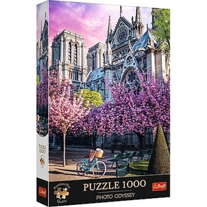 Puzzle 1000 Premium Plus Photo Odyssey Katedra Notre Dame w Paryżu 10858