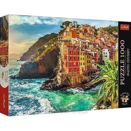 Puzzle 1000 Premium Plus Photo Odyssey Miasteczko Riomaggiore Włochy 10855