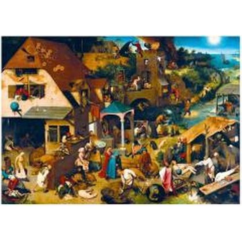 Puzzle 1000 Przysłowia, Brueghel