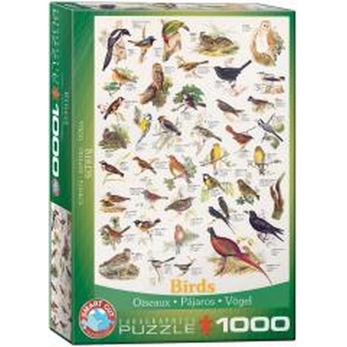 Puzzle 1000 Ptaki