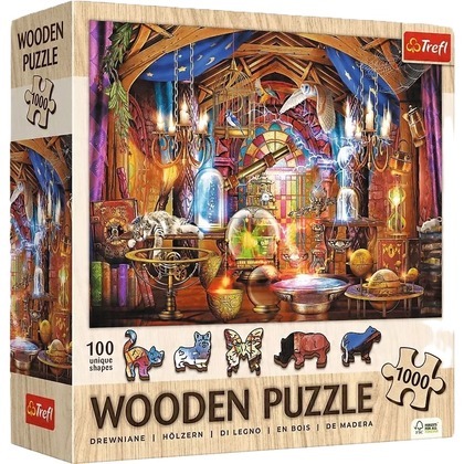 PUZZLE 1000 Puzzle Drewniane Czarodziejska komnata 20210