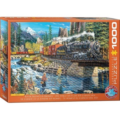 Puzzle 1000 River Silence is Broken by Ken Zylla 6000-5877