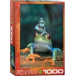 Puzzle 1000 Rodzinka żab