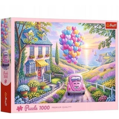 Puzzle 1000 Romantyczna przejażdżka TREFL
