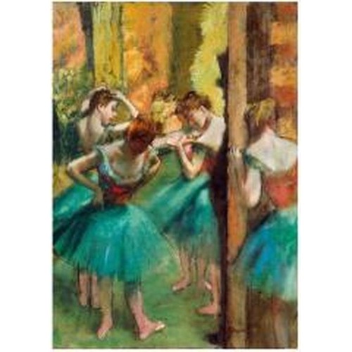 Puzzle 1000 Różowa i zielona tancerka, Degas