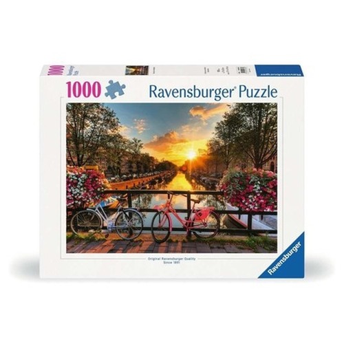 Puzzle 1000 Rowery w Amsterdamie