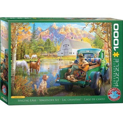 Puzzle 1000 Singing Lake by Angelo Bonito 6000-6012