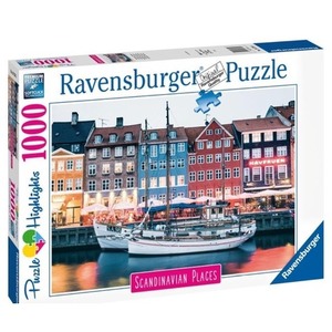 Puzzle 1000 Skandynawskie miasto