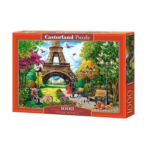 Puzzle 1000 Spring in Paris CASTOR