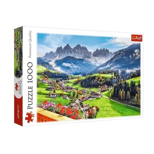 PUZZLE 1000 St. Magdalena Dolomity Włochy 10946