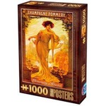 Puzzle 1000 Stare plakaty, Reklama perfum