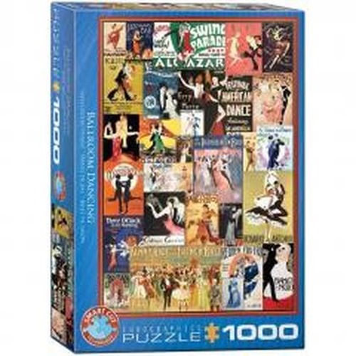 Puzzle 1000 Stare plakaty, Tańce